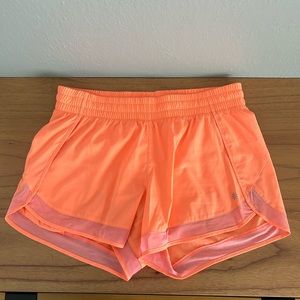 Athleta Women’s Mesh Racer Running Shorts 4”